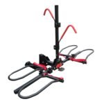 2 E Bike Platform Rack Rear Vehicle Car Carrier Bicycle Holder Hitch Receiver Foldable