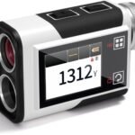 Golf Rangefinder with Slope, CIGMAN 1312 Yards Range Finder Golf, 2.4-inch External Color Touchscreen, Flag Lock Vibration, 6X Magnification, Rechargeable Range Finder, Ideal Golf Accessories
