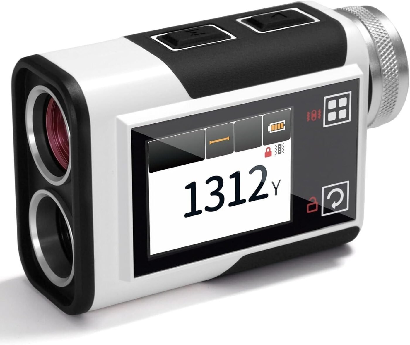 Golf Rangefinder with Slope, CIGMAN 1312 Yards Range Finder Golf, 2.4-inch External Color Touchscreen, Flag Lock Vibration, 6X Magnification, Rechargeable Range Finder, Ideal Golf Accessories 1 Golf Rangefinder with Slope, CIGMAN 1312 Yards Range Finder Golf, 2.4-inch External Color Touchscreen, Flag Lock Vibration, 6X Magnification, Rechargeable Range Finder, Ideal Golf Accessories