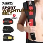 Fitness Weight Lifting Belt Barbell Dumbell Training Back Support Men Women M – Black-M