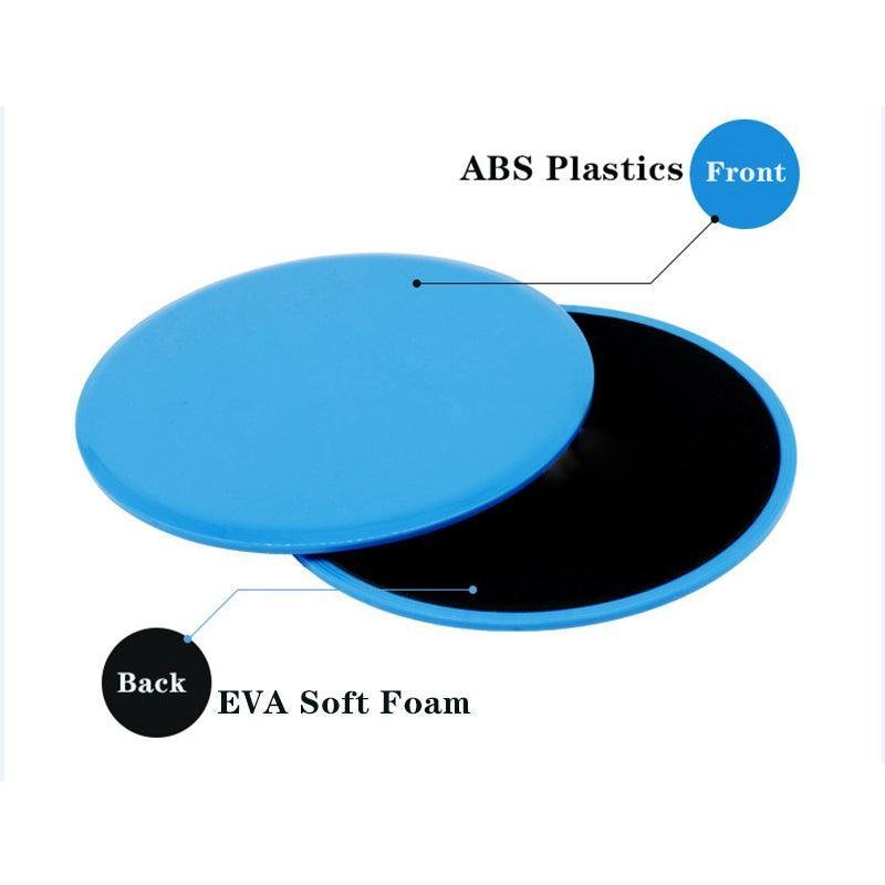 2PCS Core Sliding Discs Fitness Sliders for Home Gym Yoga Gliding Exercise 17cm - Blue 4 2PCS Core Sliding Discs Fitness Sliders for Home Gym Yoga Gliding Exercise 17cm – Blue - image 4
