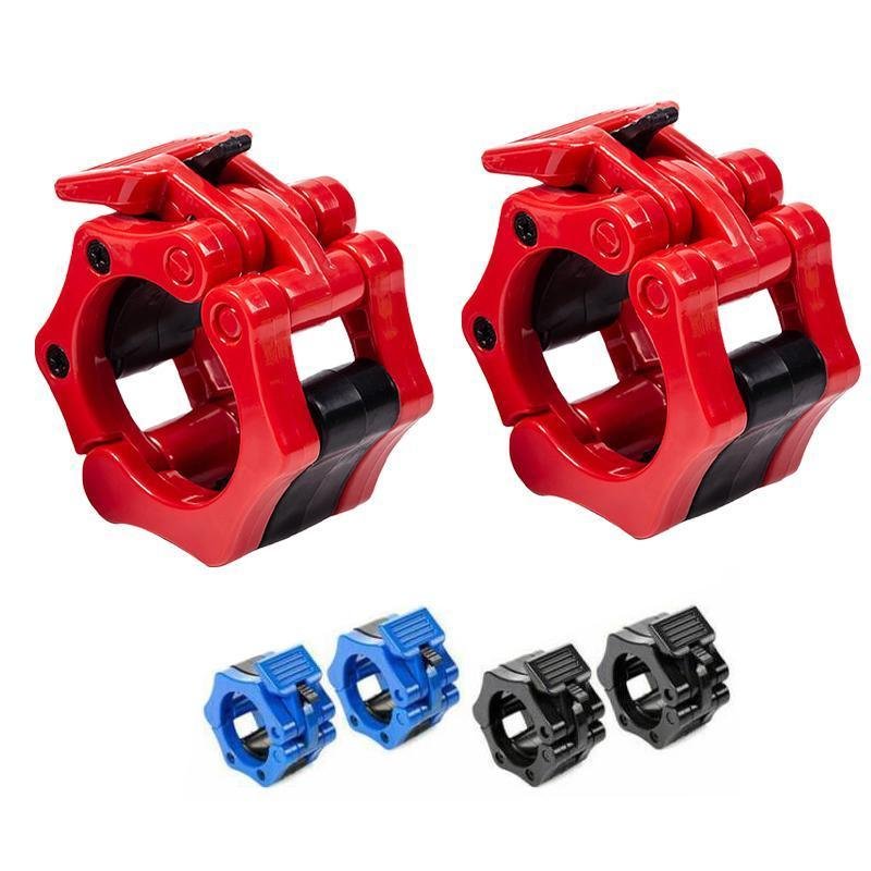 50mm Barbell Clamp Collar Clip Olympic Weightlifting Lift Spring Lock - Black 2 50mm Barbell Clamp Collar Clip Olympic Weightlifting Lift Spring Lock – Black - image 2
