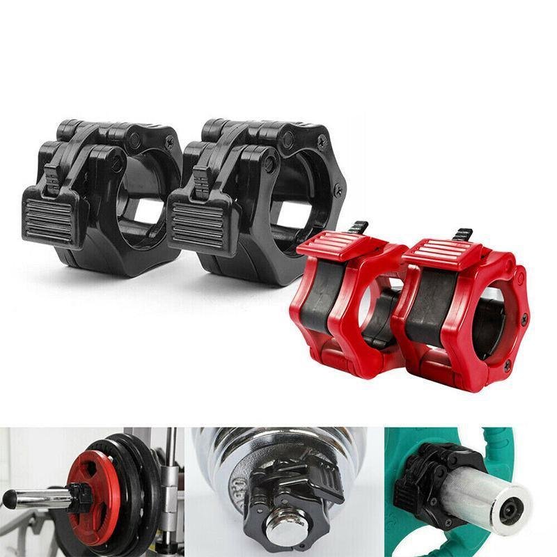 50mm Barbell Clamp Collar Clip Olympic Weightlifting Lift Spring Lock - Black 3 50mm Barbell Clamp Collar Clip Olympic Weightlifting Lift Spring Lock – Black - image 3