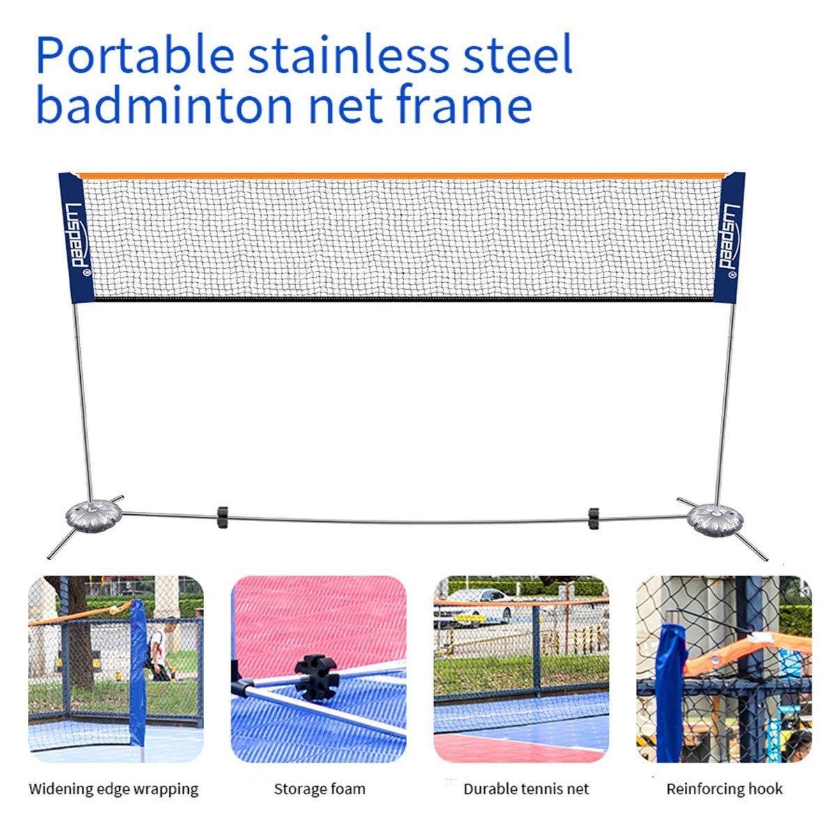 Portable Outdoor Badminton Net Set Easy Setup Adjustable Height Sports Equipment - 3.1M 5 Portable Outdoor Badminton Net Set Easy Setup Adjustable Height Sports Equipment – 3.1M - image 5