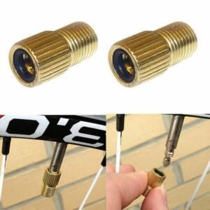 Bicycle Pump Adapters Converter Presta To Schrader Bike Valve Tyre Connector Au – 5PCS