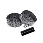 2X Thick Bicycle Handlebar Tape Bar Drop Wrap Mtb Road Bike Anti-Slip Punch – White
