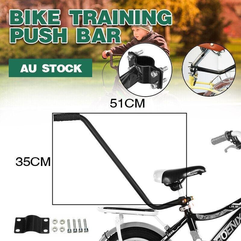 Bike Training Push Handle Bar for Balance Bike with Seat Post Mount 1 Bike Training Push Handle Bar for Balance Bike with Seat Post Mount