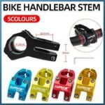 MTB Mountain Bike Handlebar Stem 31.8mm Aluminium Alloy Short Stem Cycling Part – Black