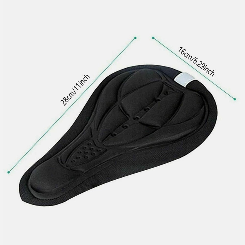 Thick Silicone Bike Seat Cover Comfort Gel Cycling Bicycle Saddle Cushion Pad - Set of 4 Colours 3 Thick Silicone Bike Seat Cover Comfort Gel Cycling Bicycle Saddle Cushion Pad – Set of 4 Colours - image 3