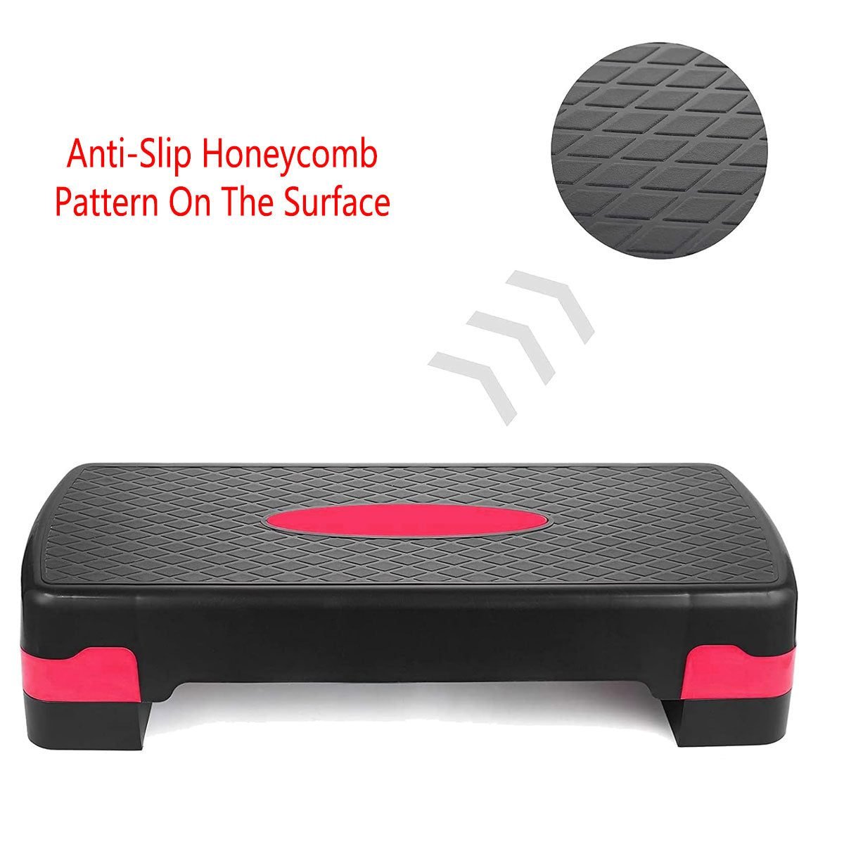 Fitness Step Platform Small Aerobic Stepper Exercise Equipment Home Gym Workout 5 Fitness Step Platform Small Aerobic Stepper Exercise Equipment Home Gym Workout - image 5