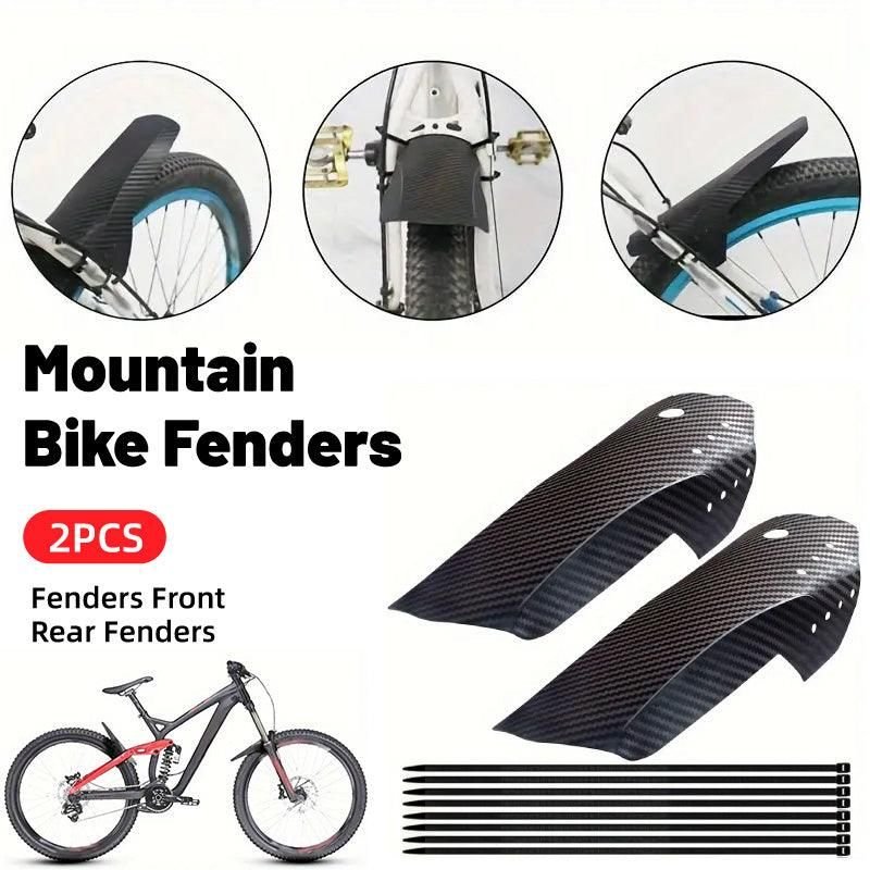 2pcs Mountain Bike Fenders Cycling Mudguard Bike Accessories MTB Road Cycling 1 2pcs Mountain Bike Fenders Cycling Mudguard Bike Accessories MTB Road Cycling