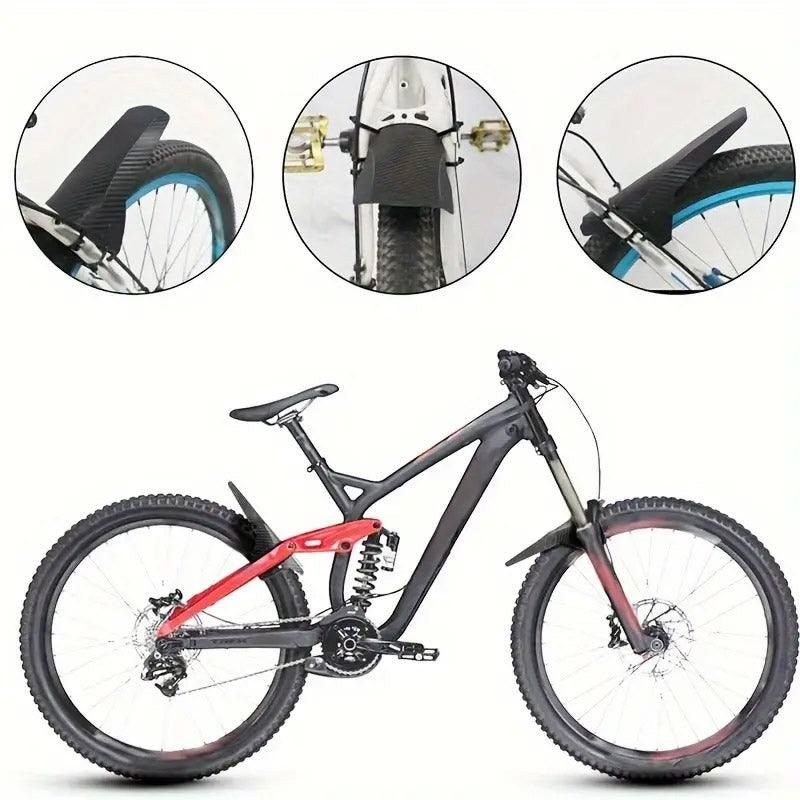 2pcs Mountain Bike Fenders Cycling Mudguard Bike Accessories MTB Road Cycling 5 2pcs Mountain Bike Fenders Cycling Mudguard Bike Accessories MTB Road Cycling - image 5