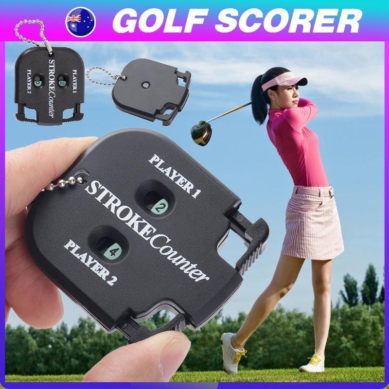 Golf Count Shot Stroke Putt Score Counter Two Digit Scoring Keeper - Black 1 Golf Count Shot Stroke Putt Score Counter Two Digit Scoring Keeper – Black