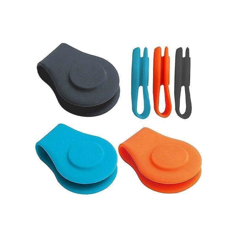 1Pc Silicone Golf Hat Clip Ball Marker Holder with Secure Attachment Design - Black 5 1Pc Silicone Golf Hat Clip Ball Marker Holder with Secure Attachment Design – Black - image 5