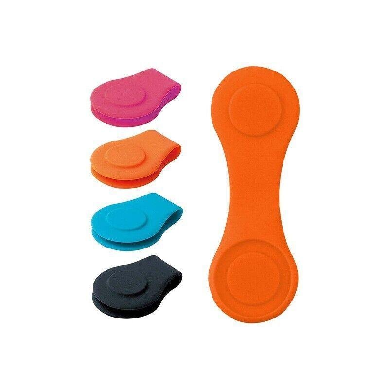 1Pc Silicone Golf Hat Clip Ball Marker Holder with Secure Attachment Design - Pink 2 1Pc Silicone Golf Hat Clip Ball Marker Holder with Secure Attachment Design – Pink - image 2