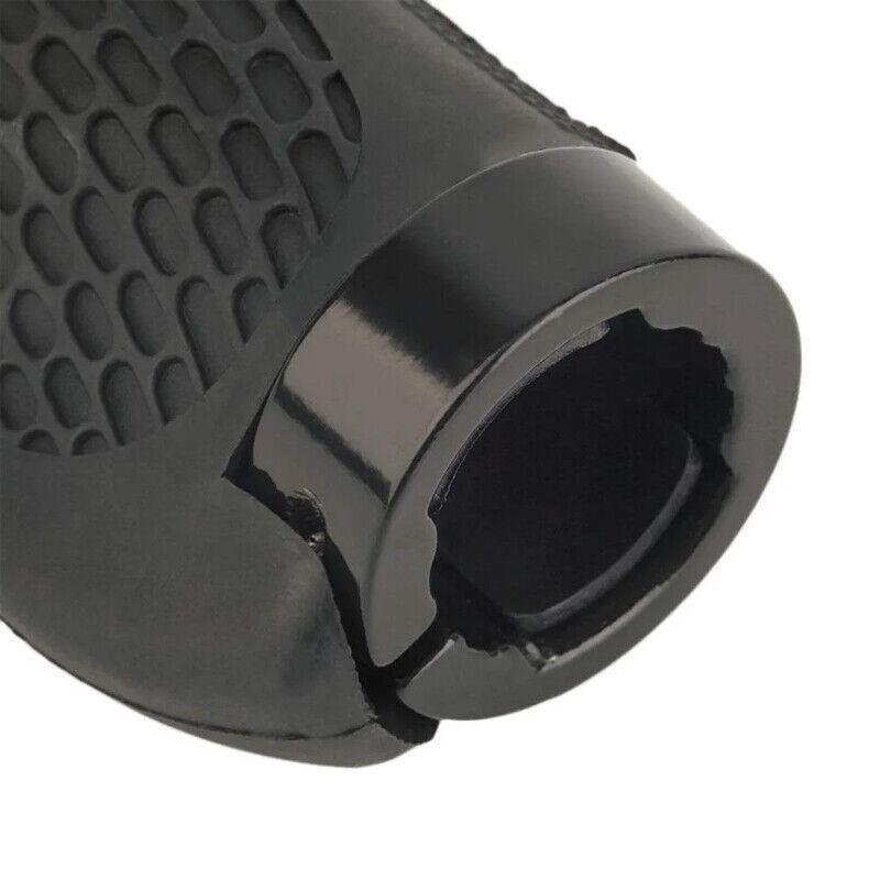 Ergonomic MTB Bike Handlebar Grips 2PCS Lock On Rubber Cycling Mountain Bicycle - Black 4 Ergonomic MTB Bike Handlebar Grips 2PCS Lock On Rubber Cycling Mountain Bicycle – Black - image 4