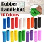 Rubber Grips For Bmx Mtb Cycle Road Mountain Bike Scooter Bicycle Handle Bar – Green