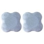 2pcs Thick Yoga Kneeling Mat Knee Cushion for Elbow Support Gym Workout Pad – Blue