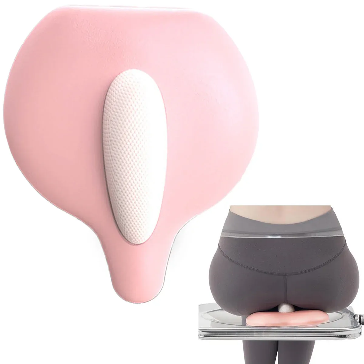 Hip and Inner Thigh Squeeze Trainer Compact Fitness Tool for Home Workouts - Pink 5 Hip and Inner Thigh Squeeze Trainer Compact Fitness Tool for Home Workouts – Pink - image 5