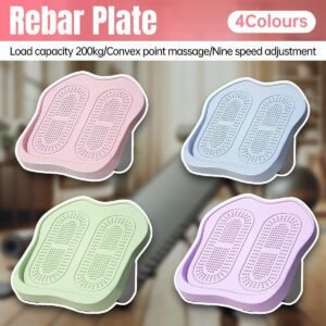 Portable Folding Stretch Board Fitness Pedal Slant Calf Ligament Trainer Tool – Green