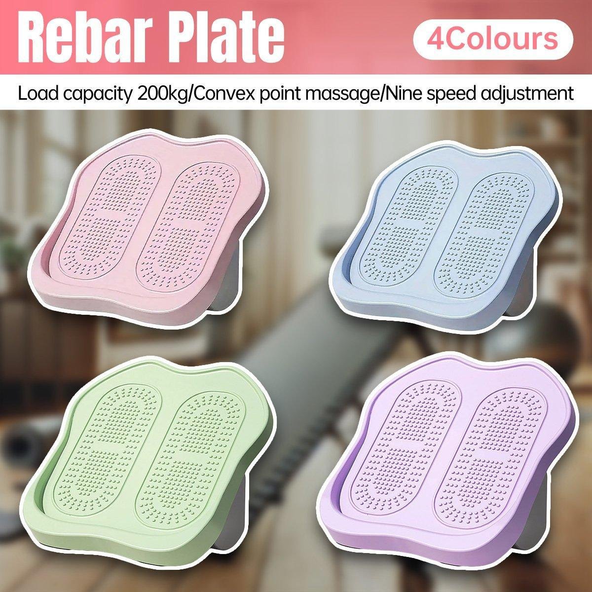 Portable Folding Stretch Board Fitness Pedal Slant Calf Ligament Trainer Tool - Green 1 Portable Folding Stretch Board Fitness Pedal Slant Calf Ligament Trainer Tool – Green