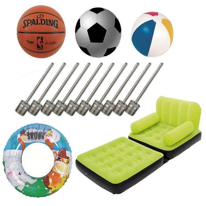 Stainless Steel Ball Pump Needle Inflator Pin for Football Basketball Volleyball - 10PCS 4 Stainless Steel Ball Pump Needle Inflator Pin for Football Basketball Volleyball – 10PCS - image 4