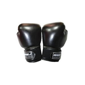 Boxing Sparring Training Gloves MMA Kickboxing Punching Gloves for Practice Sessions – Black