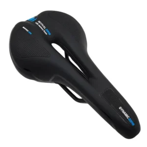 MTB Saddle Hollow Comfort Bicycle Seat Universal Cushion Soft Riding Saddle – Blue