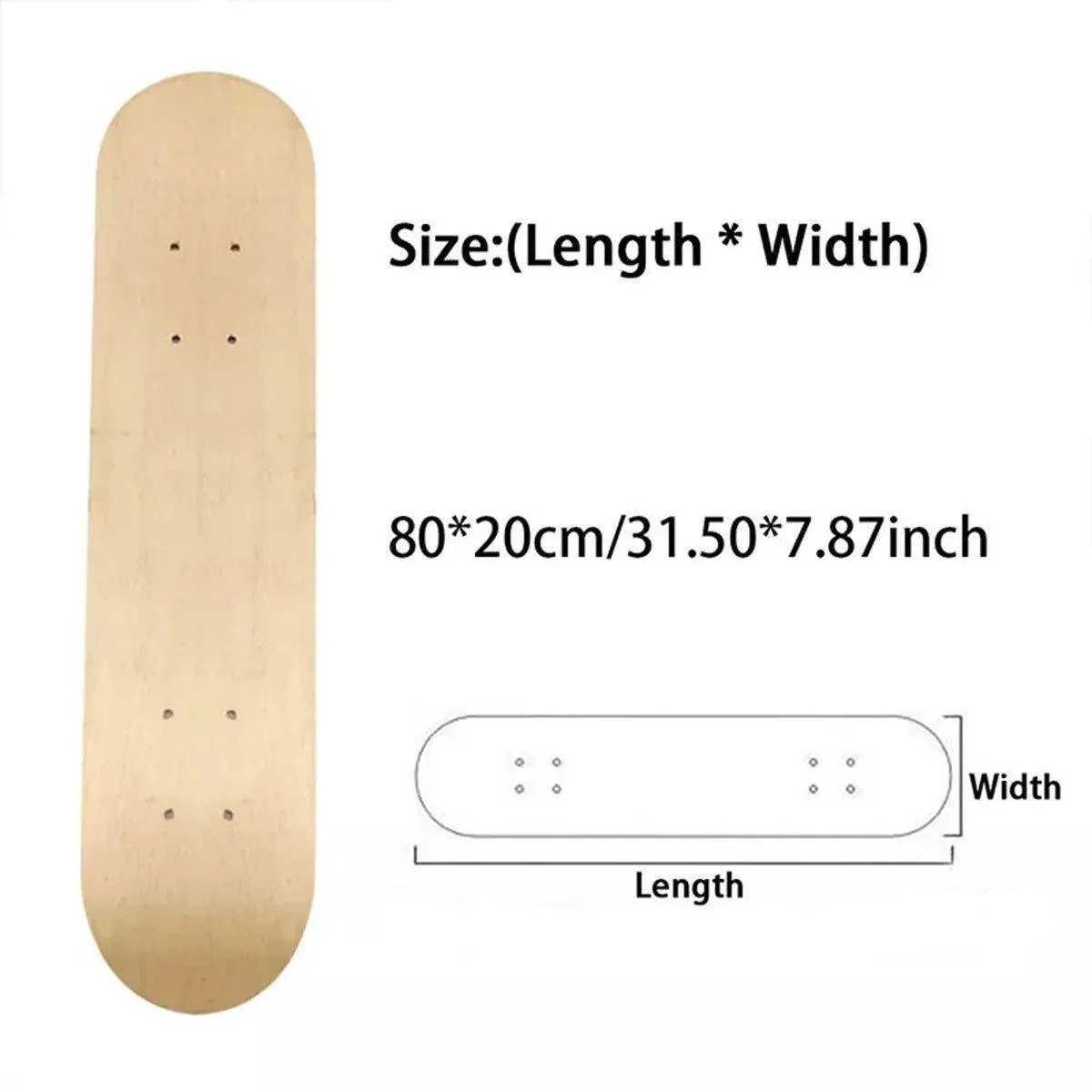 Skateboard Deck Surface Durable Non-Slip Grip Tape Replacement Board Parts 3 Skateboard Deck Surface Durable Non-Slip Grip Tape Replacement Board Parts - image 3