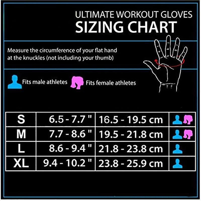 Weight Lifting Training Gloves Women Men Fitness Sports Body Building Gym Gloves - M 5 Weight Lifting Training Gloves Women Men Fitness Sports Body Building Gym Gloves – M - image 5