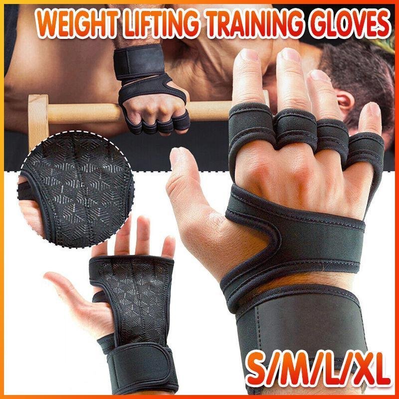 Weight Lifting Training Gloves Women Men Fitness Sports Body Building Gym Gloves - S 1 Weight Lifting Training Gloves Women Men Fitness Sports Body Building Gym Gloves – S