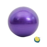 Explosion-Proof Thickened Inflatable Yoga Ball Massage Fitness Stability Ball – Purple – 75cm