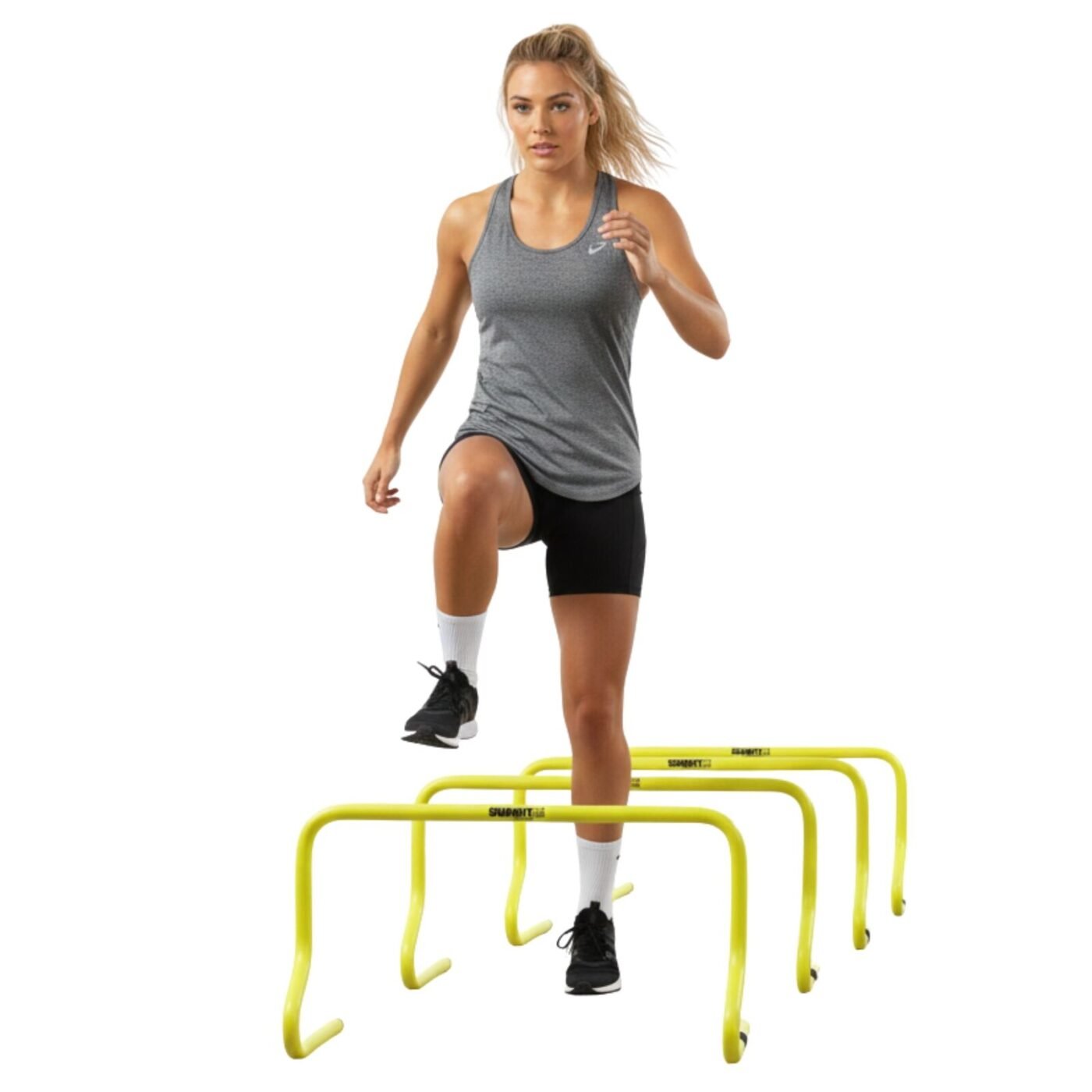 1 Pack of 4 Agility Training Hurdles Sport Socer Football Speed - 30cm Height 4 1 Pack of 4 Agility Training Hurdles Sport Socer Football Speed - 30cm Height - Image 4