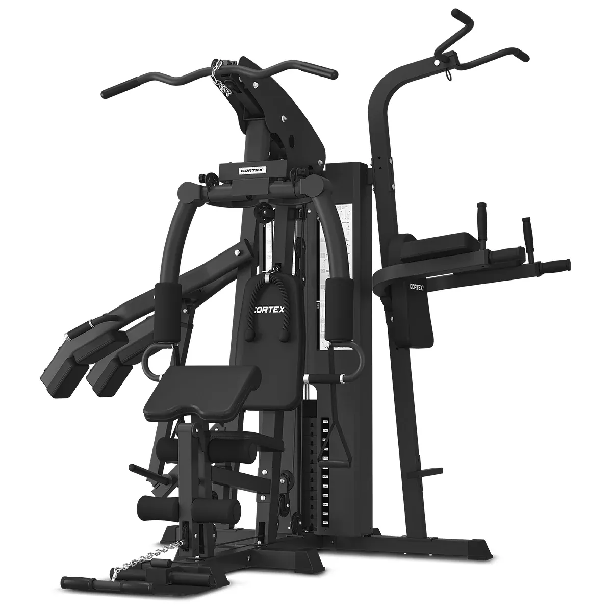 CORTEX GS7 Multi Station Multi-Function Home Gym with 98kg Stack + 60kg Standard Weights for Squat Station 2 CORTEX GS7 Multi Station Multi-Function Home Gym with 98kg Stack + 60kg Standard Weights for Squat Station - image 2
