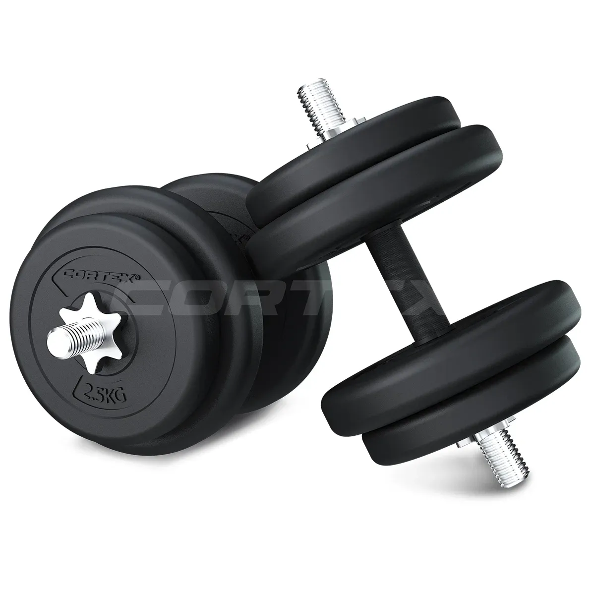 CORTEX 35kg EnduraShell Dumbbell Weight Set 1 CORTEX 35kg EnduraShell Dumbbell Weight Set