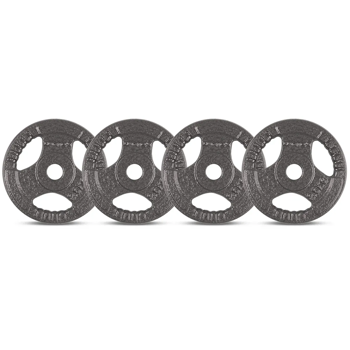CORTEX 2.5kg Tri-Grip Standard Plates 25mm (Set of 4) 1 CORTEX 2.5kg Tri-Grip Standard Plates 25mm (Set of 4)