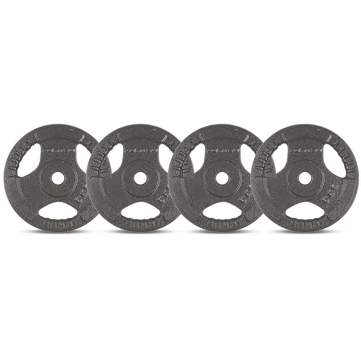 CORTEX 5kg Tri-Grip Standard Plates 25mm (Set of 4) 1 CORTEX 5kg Tri-Grip Standard Plates 25mm (Set of 4)