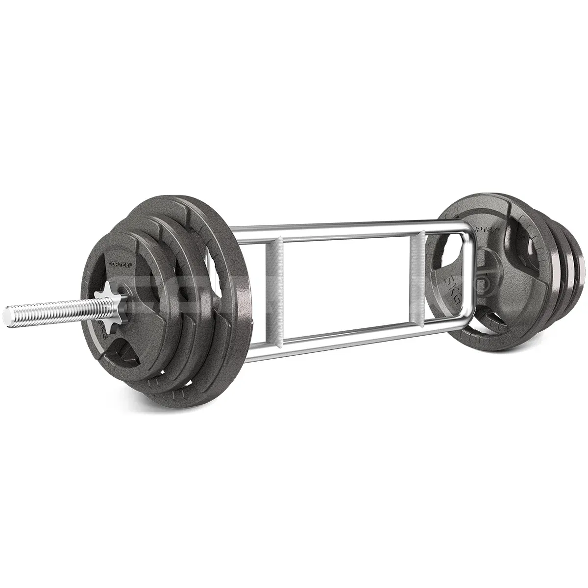 CORTEX 40kg Tri Bar Standard Weight Set 25mm 1 CORTEX 40kg Tri Bar Standard Weight Set 25mm