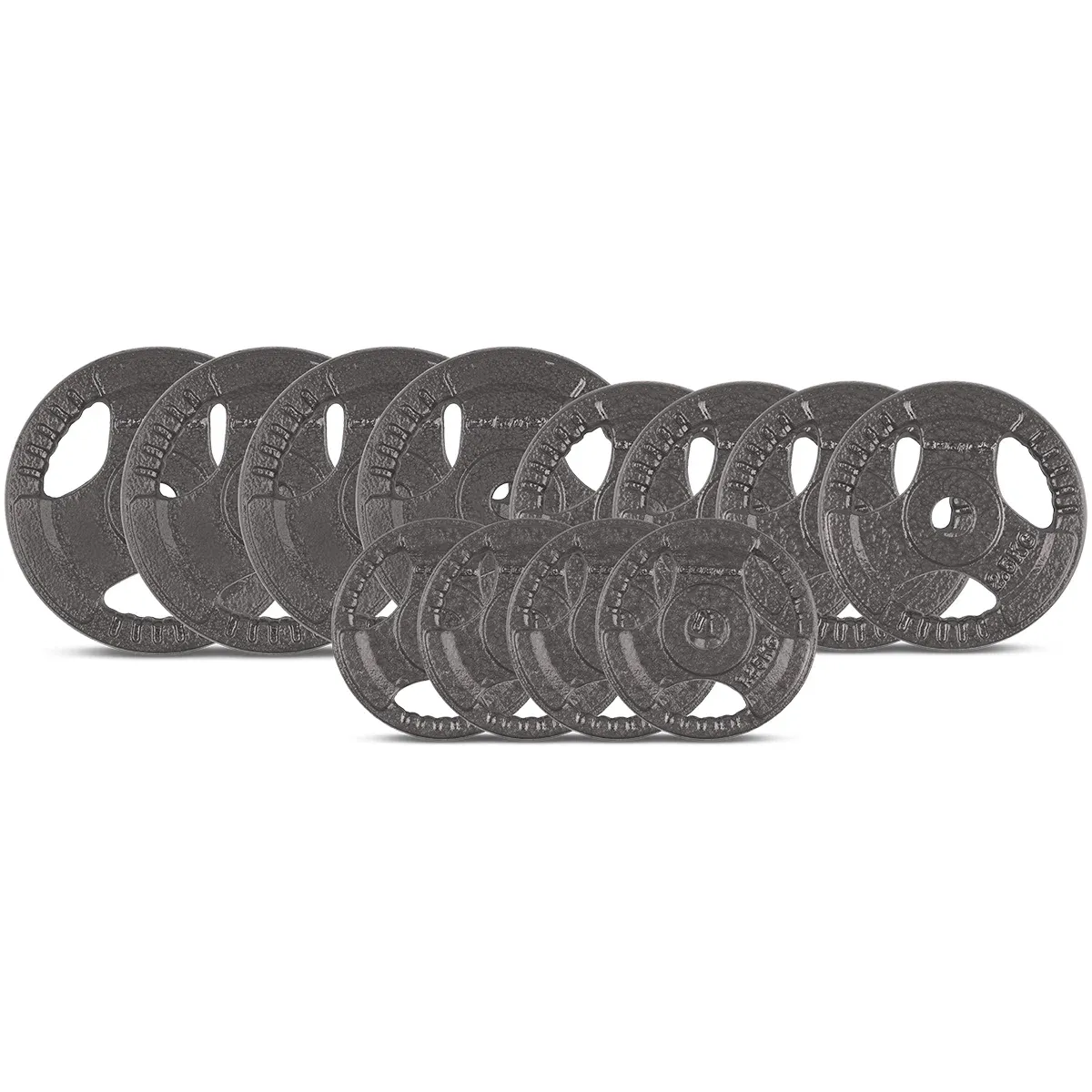 CORTEX 35kg Tri-Grip Standard Weight Plate Set 25mm 1 CORTEX 35kg Tri-Grip Standard Weight Plate Set 25mm