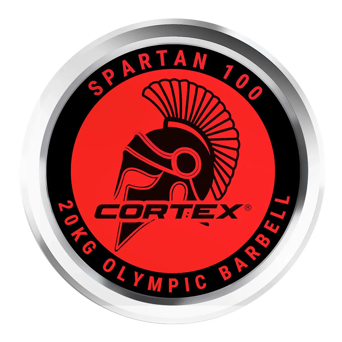 CORTEX SPARTAN100 7ft 20kg Olympic Barbell with Lockjaw Collars 2 CORTEX SPARTAN100 7ft 20kg Olympic Barbell with Lockjaw Collars - image 2