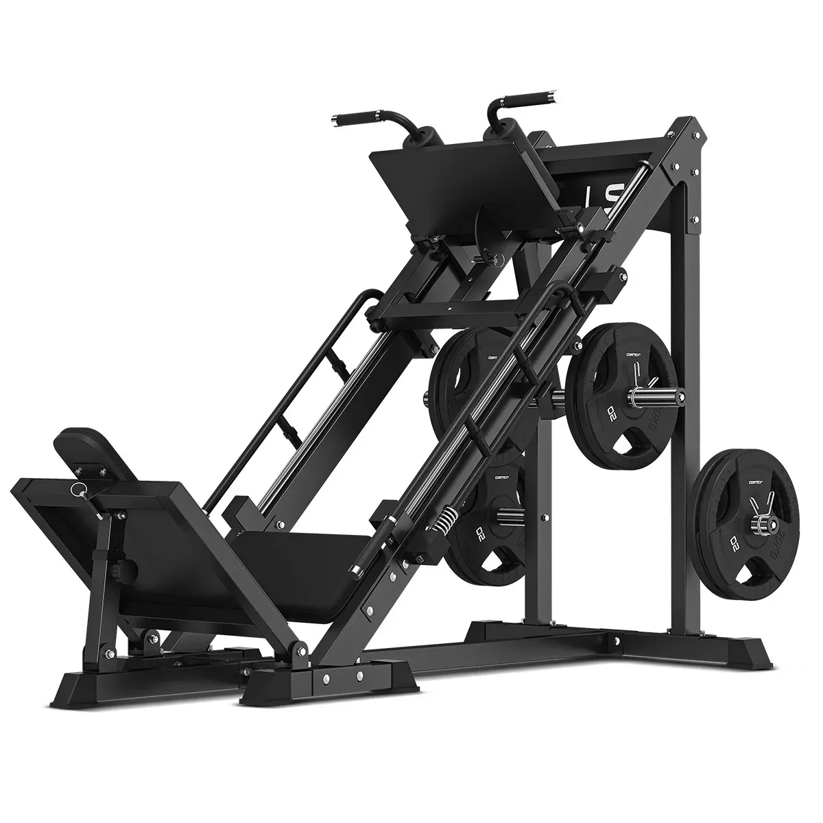 LSG GLP100 Leg Press/Hack Squat with 100kg Olympic Tri-Grip Plates 2 LSG GLP100 Leg Press/Hack Squat with 100kg Olympic Tri-Grip Plates - image 2