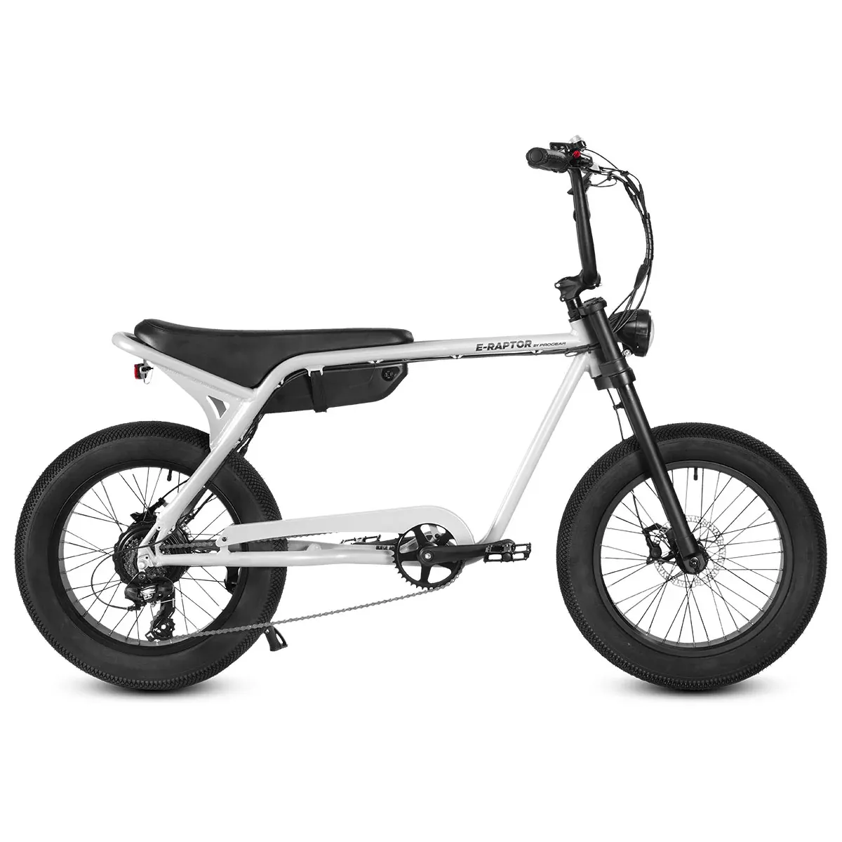 Progear E-Raptor 20" Electric Street Bike - Cool Grey + Throttle 2 Progear E-Raptor 20″ Electric Street Bike – Cool Grey + Throttle - image 2
