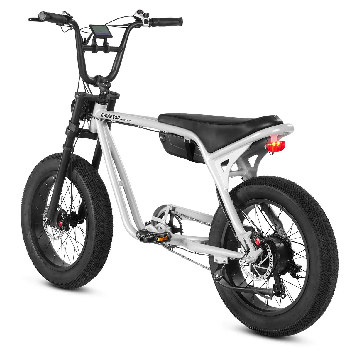 Progear E-Raptor 20" Electric Street Bike - Cool Grey + Throttle 3 Progear E-Raptor 20″ Electric Street Bike – Cool Grey + Throttle - image 3