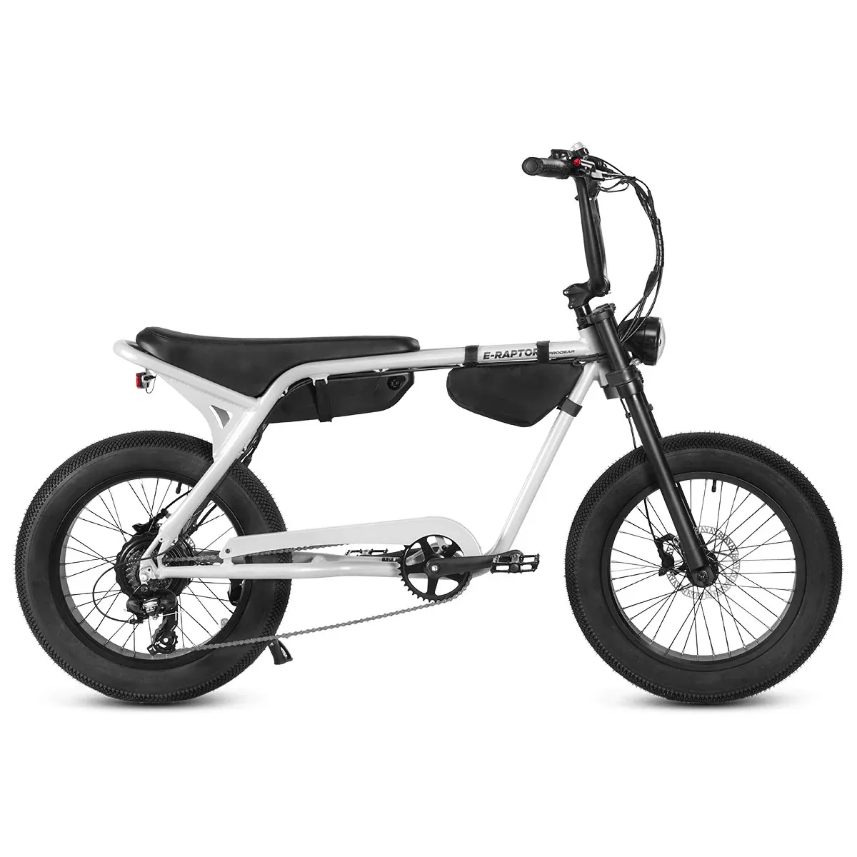 Progear E-Raptor 20" Electric Street Bike - Cool Grey + Throttle 5 Progear E-Raptor 20″ Electric Street Bike – Cool Grey + Throttle - image 5