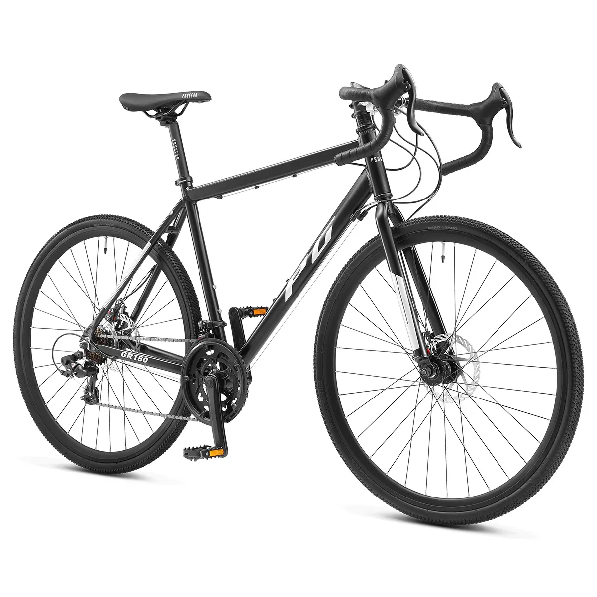 Progear GR150 Road Bike 700*56cm Black 1 Progear GR150 Road Bike 700*56cm Black