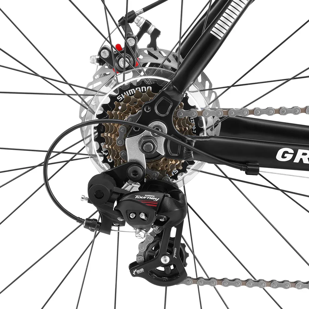 Progear GR150 Road Bike 700*56cm Black 3 Progear GR150 Road Bike 700*56cm Black - image 3