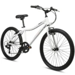 Progear DuraLite 24″ Girls 7 Speed Bike – Pearl White