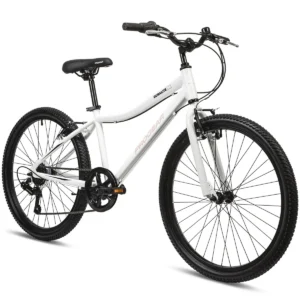 Progear DuraLite 24″ Girls 7 Speed Bike – Pearl White