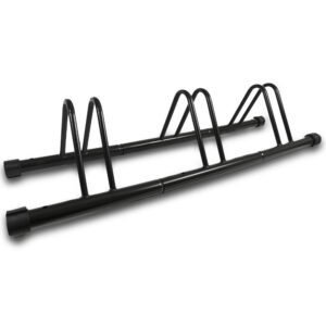 1 – 3 Bike Floor Parking Park Organize Holder Rack Storage Stand Bicycle Cycling