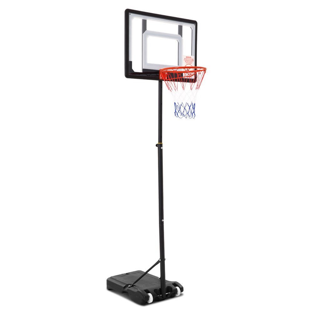 Adjustable Portable Height Kids Basketball Stand System Net Rim Ring Hoop Set 1 Adjustable Portable Height Kids Basketball Stand System Net Rim Ring Hoop Set